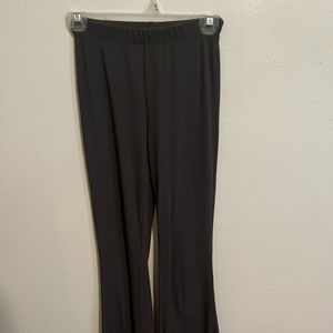 H&M grey flare pants